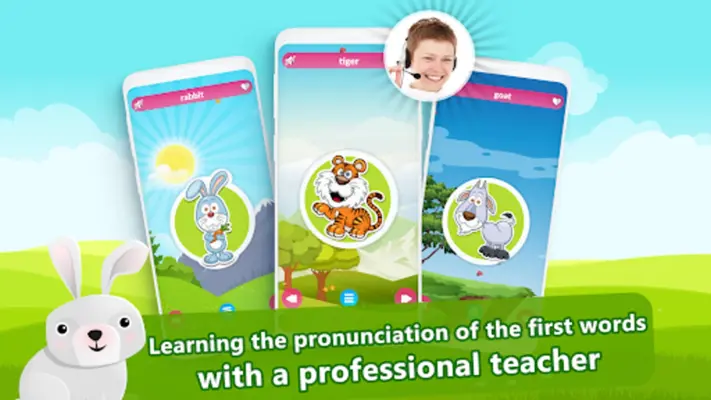 Animal Sounds for Kids android App screenshot 1